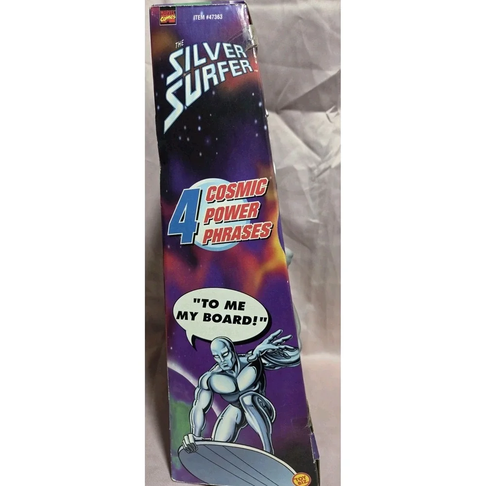 Toy Biz Marvel Comics The Silver Surfer Action Figure 1998 Electronic Talking